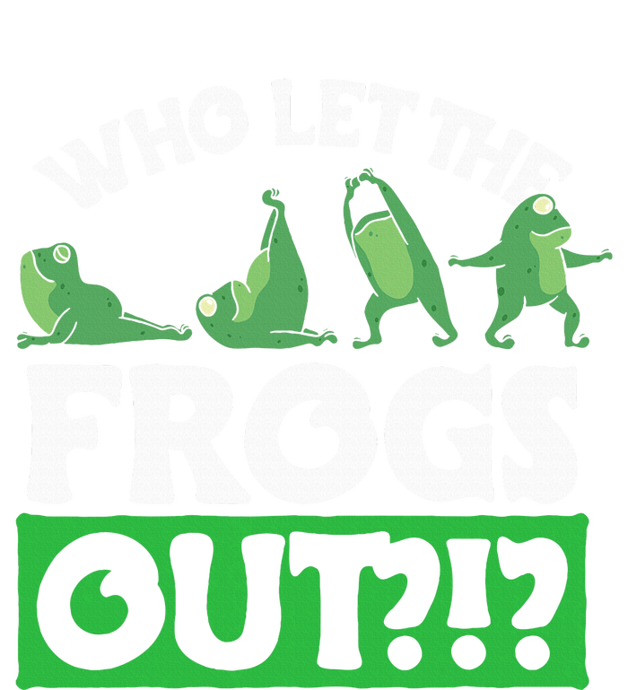 Who Let The Frogs Out Womens California Wash Sweatshirt