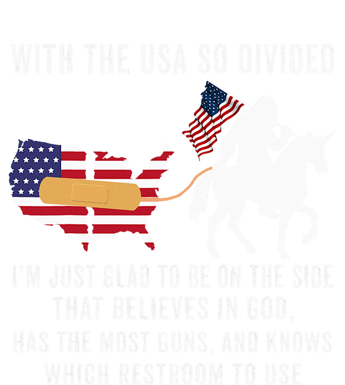 With The Usa So Divided IM Just Glad To Be On The Side 16 in Basic Backpack