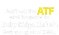 DonT Ask The Atf What Happened In Ruby Ridge Idaho Wool Snapback Cap