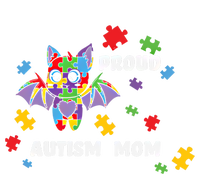 Proud Autism Mom Bat Gift Women's Racerback Tank