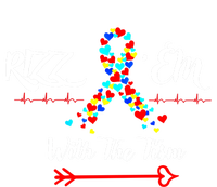 Funny Autism Saying Rizz Em With The Tism Cute Gift V-Neck T-Shirt