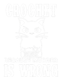 Crochet Because Murder Is Wrong Premium T-Shirt