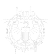 L.A.M.B Of God Skeleton Eagle T-Shirt