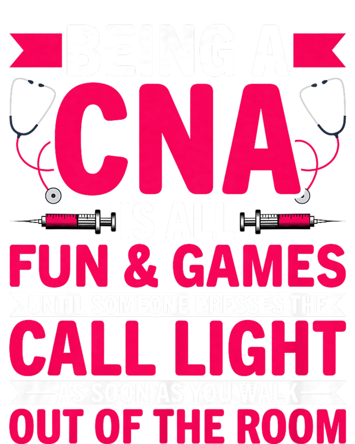 Being A Cna Is All Fun & Games Cna Medical Nursing Nurse Tie-Dye T-Shirt