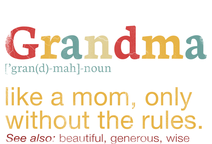 Funny Grandma Defination T-Shirt