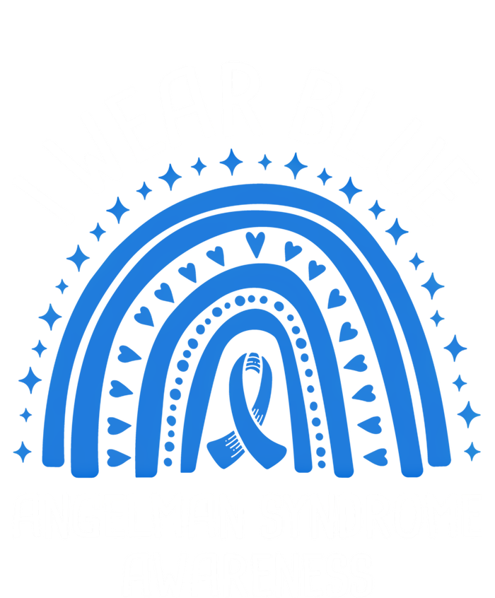 I Wear Blue Angel Syndrome Awareness Great Gift T-Shirt