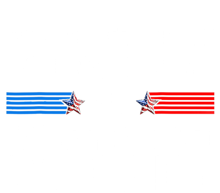 I’Ve Never Been Fondled By Donald Trump But Screwed By Biden Pom Pom 12in Knit Beanie