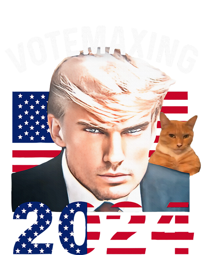 Votemaxing 2024 Trump Mewing Looksmaxxing Pajama Set