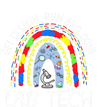 Get It Spun Run And Done Rainbow Laboratory Tech 2024 T-Shirt