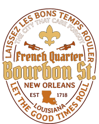 French Quarter Bourbon St New Orleans Souvenir Kids Tie-Dye T-Shirt