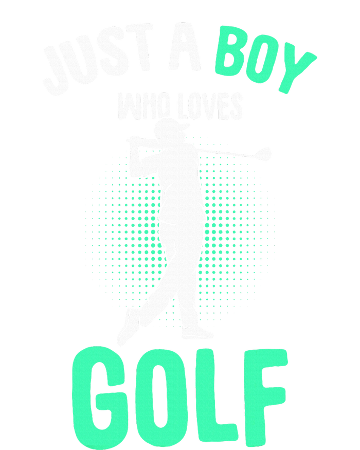 Just A Boy Who Loves Golf Club Golfer Golfing T-Shirt