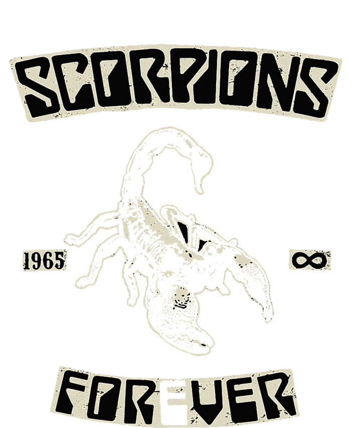 Scorpions Forever Since 1965 Black Baby Bodysuit