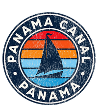 Panama Canal Panama Vintage Sailboat Retro 70s Mousepad