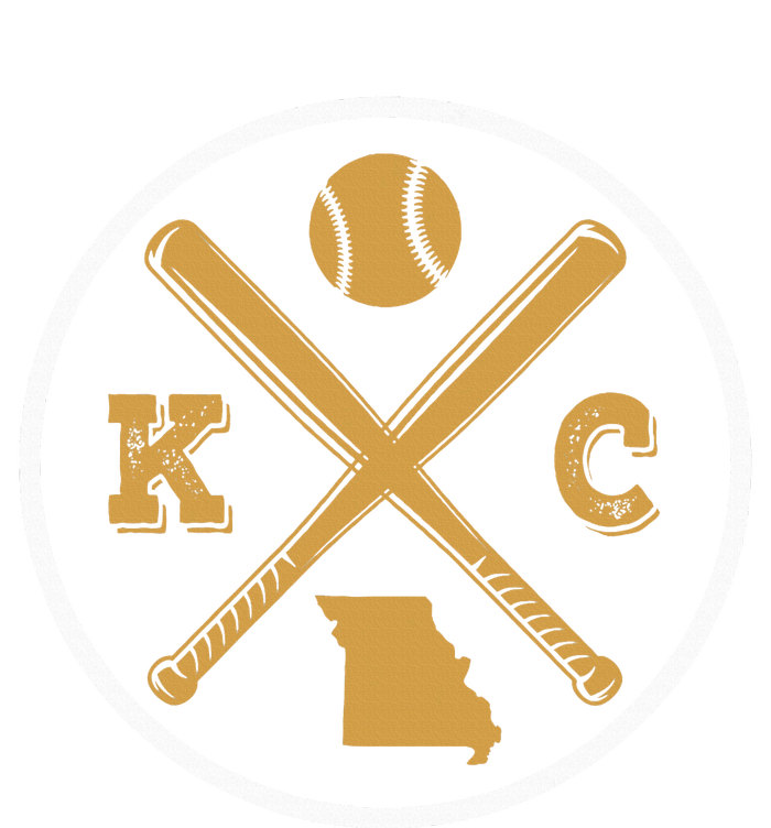 Retro Vintage Kansas City Baseball Emblem T-Shirt