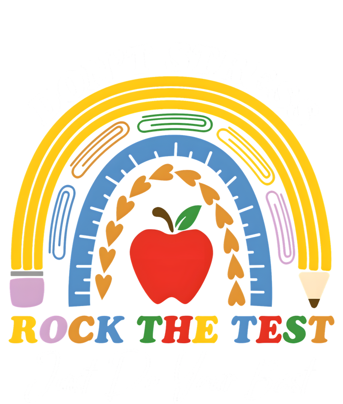 State Testing DonT Stress Rock The Test Kids Hoodie