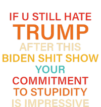 U Still Hate Trump This Biden Shit Show Your Commitment PosiCharge Competitor Tank