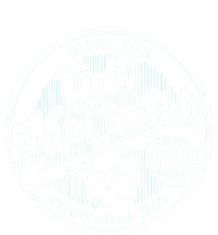 Irish Pub Pat Mccrotch Pub 1869 Women's V-Neck T-Shirt