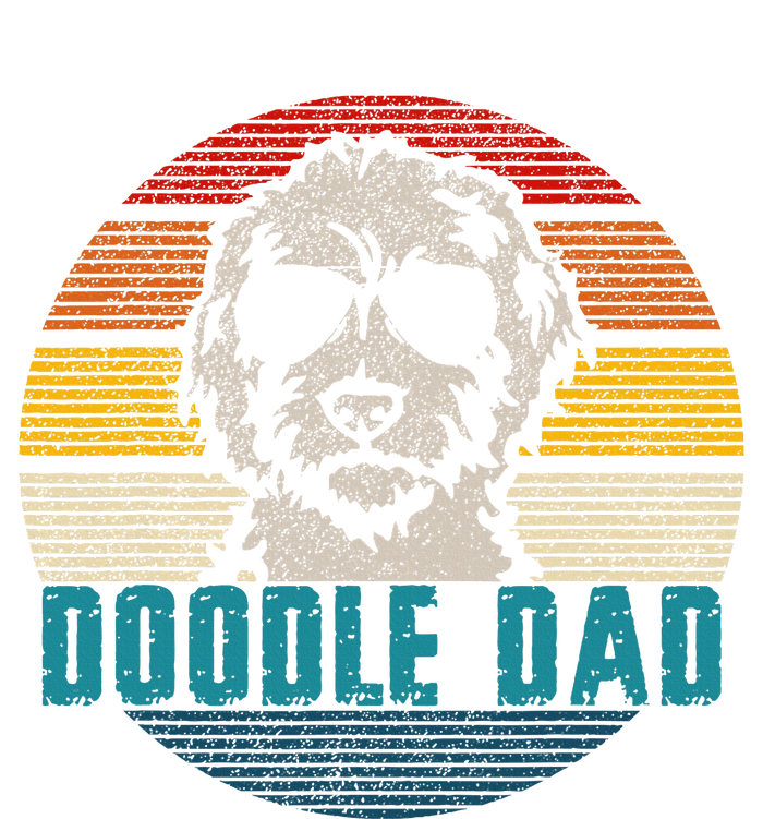 Vintage Best Doodle Dad Ever FatherS Day Golden Doodle T-Shirt