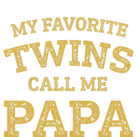 Vintage My Favorite Twins Call Me Papa Grandpa Of Twins T-Shirt