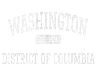 Washington Dc Dc Vintage Womens Cotton Relaxed Long Sleeve T-Shirt