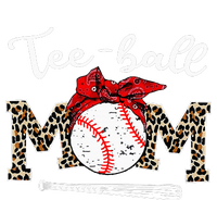 Teeball Mom Leopard Funny Teeball Mom MotherS Day 2024 T-Shirt