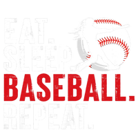 Eat Sleep Baseball Repeat Vintage Funny Baseball Player USA-Made Doggie Bandana