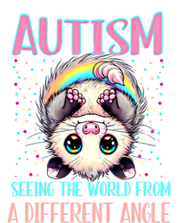 Opossum Autism Seeing World Different Angle Awareness Gift T-Shirt