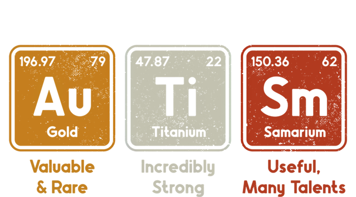 Periodic Table Elets Neurodiversity Autism Awareness Great Gift T-Shirt