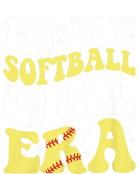 In My Softball Girl Era Retro Groovy Softball Girl Magnet