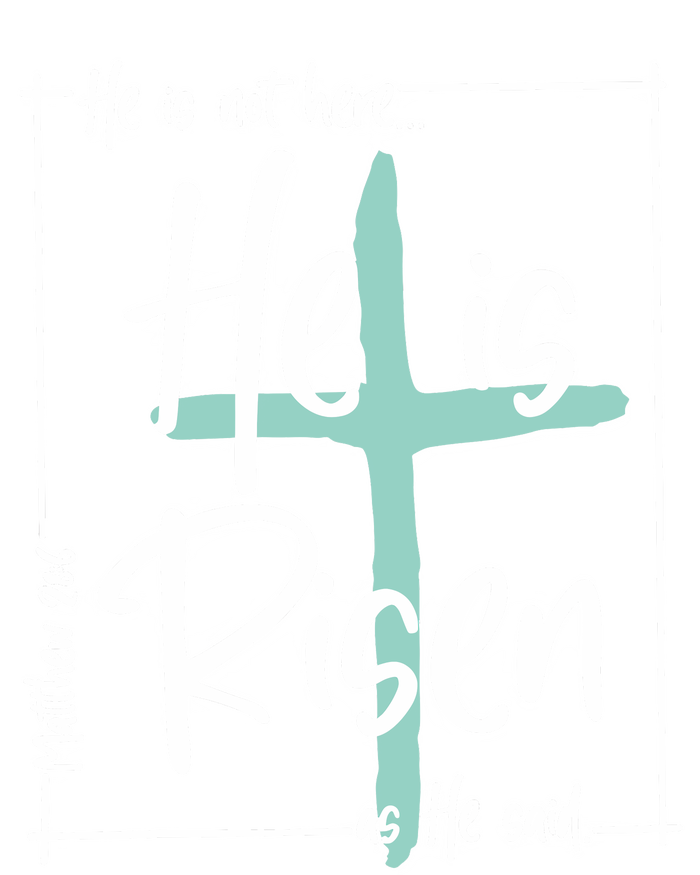 He Is Risen Easter Christian Cross T-Shirt