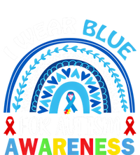 I Wear Blue For My Son Autism Awareness Cute Gift Valucap Bio-Washed Visor