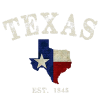 Distressed Texas State Flag Map Kids Long Sleeve Shirt