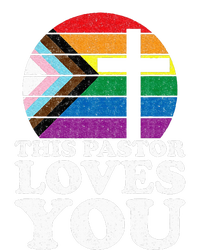 Christian Ally Inclusive Pride Clergy This Pastor Loves You Kids Hoodie