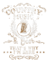 Vintage Country Music And Beer ThatS Why IM Here Legends USA-Made Doggie Bandana