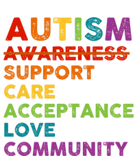 Autism Awareness Support Care Acceptance Love Community Mousepad