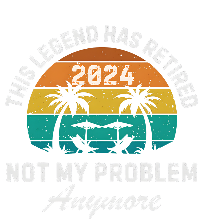 Funny Beach Retirement Party Legend Has Retired Long Sleeve Shirt