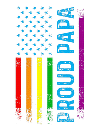 Proud Papa Grandpa Dad L.G.B.T L.G.B.T.Q G.A.Y Pride Rainbow Flag Performance Sprint T-Shirt