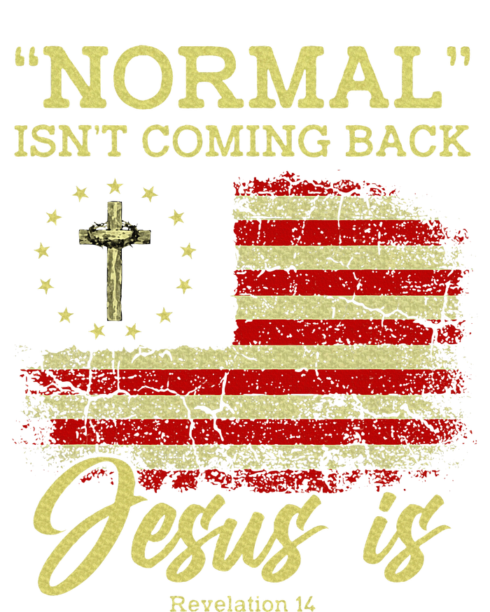 Normal IsnT Coming Back Jesus Is Revelation 14 Christian Baby Bodysuit