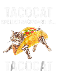 Tacocat Spelled Backward Is Tacocat Love Cat And Taco Women's Fleece Hoodie