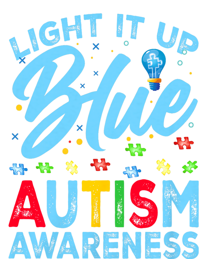 Light It Up Blue Autism Awareness T-Shirt