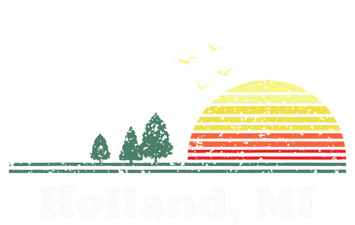 Vintage Holland Michigan Home Souvenir Kids Long Sleeve Shirt