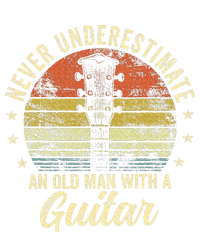 Never Underestimate An Old Man With A Guitar Player T-Shirt