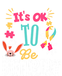 It Is Ok To Be Different Happy Easter Day Autism Awareness Great Gift Women's Flannel Pajama Set