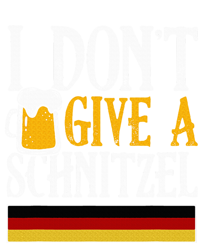 I DonT Give A Schnitzel German Beer Wurst Funny Oktoberfest T-Shirt