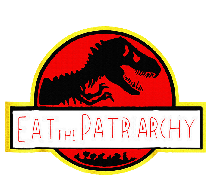 Eat The Patriarchy Feminist Dinosaur T-Shirt