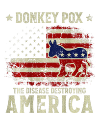 Funny Biden Donkey Pox The Disease Destroying America Sustainable Bucket Hat