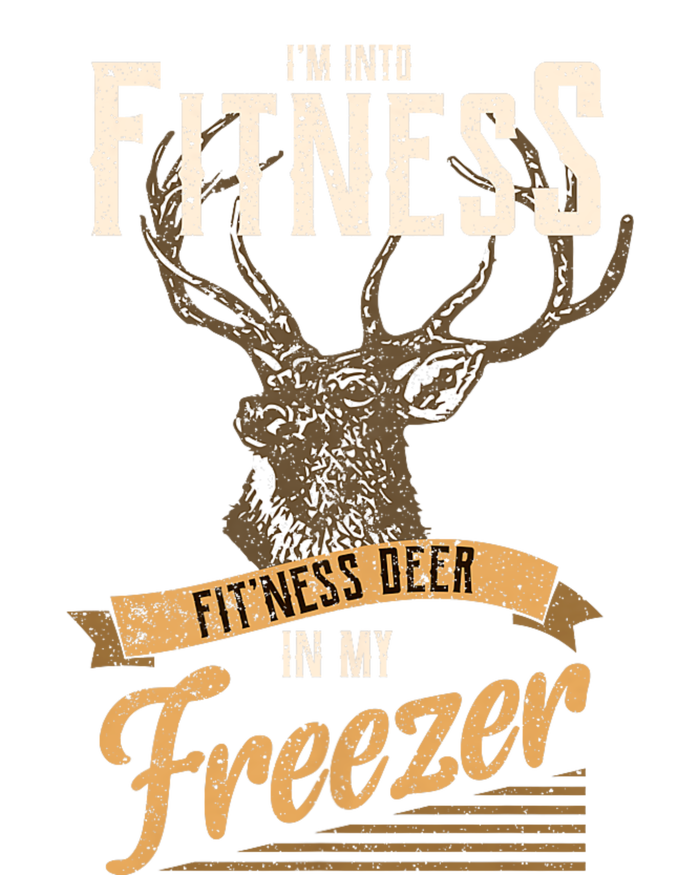 IM Into Fitness Deer Freezer Funny Dad Hunter Deer Hunting Hoodie