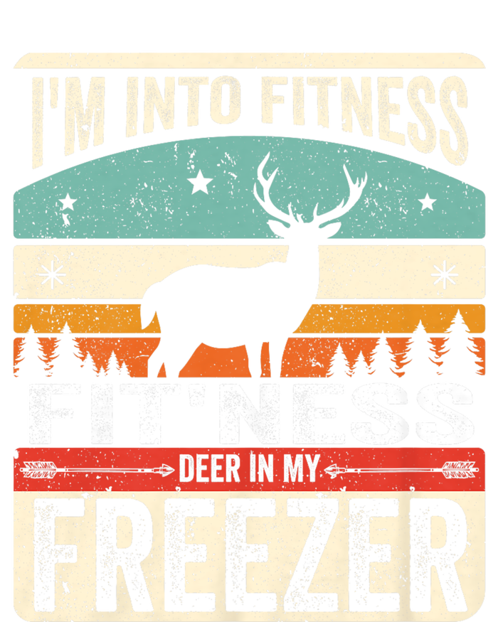 Funny IM Into Fitness FitNess Deer In My Freezer Deer Kids Tie-Dye T-Shirt