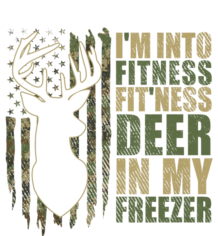 Funny IM Into Fitness FitNess Deer In My Freezer Deer T-Shirt