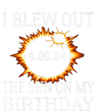 Birthday Solar Eclipse I Blew Out The Sun On My Birthday Striped Beanie with Solid Band